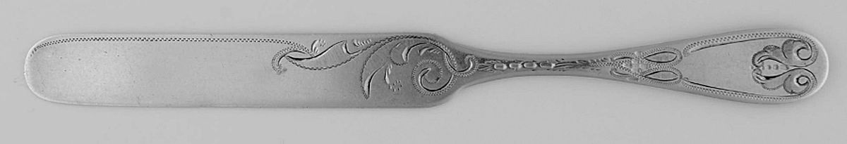 PKD7 (Coin) Tea Knife Solid Piece by Peter L. Krider-1