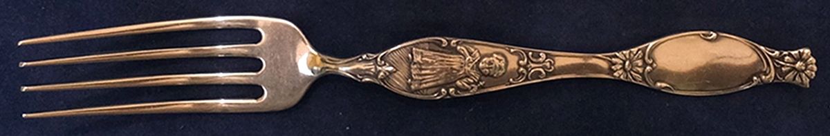 Nursery Rhyme (Sterling) Youth Fork by Paye & Baker Mfg Co-1