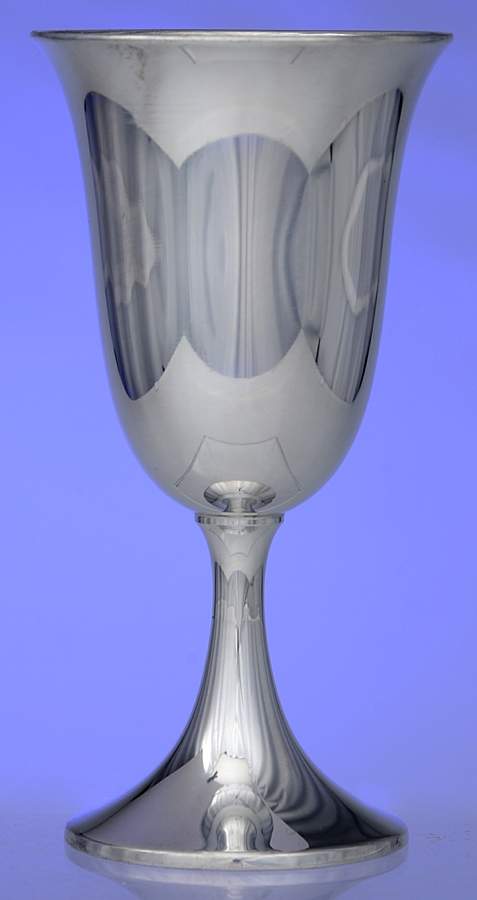 PSC3 (Sterling, Hollowware) Water Goblet by Preisner-1