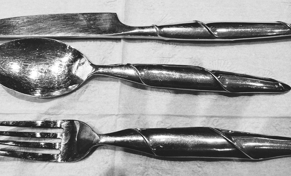 PBN37 (Stainless) Fork by Pottery Barn-1