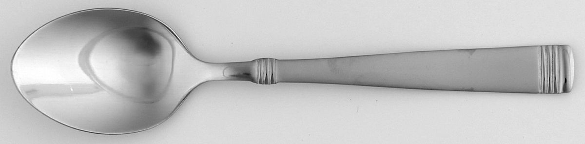Palisades Frost (Stainless) Teaspoon by Pfaltzgraff-1