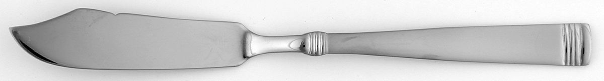 Palisades Frost (Stainless) Flat Handle Master Butter Knife by Pfaltzgraff-1