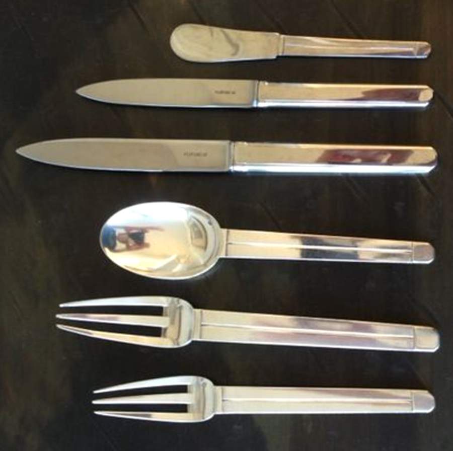 Cabourg (Sterling) Fork by Puiforcat-1