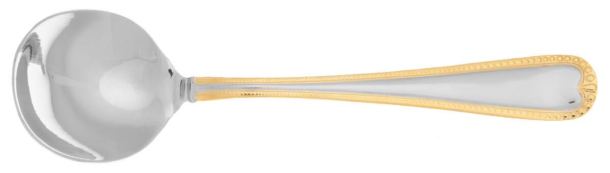 Gold Newcastle (Stainless) Spoon-Soup/Round Bowl (G) HC by Pfaltzgraff-1