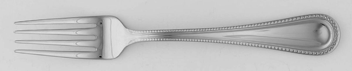 Adele Beaded (Stainless) Individual Salad Fork by Pottery Barn-1