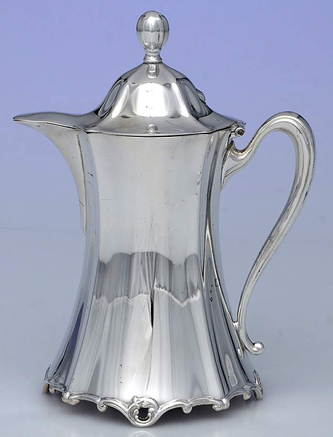 1738 (Silverplate, Hollowware) Creamer & Hinged Lid by Pairpoint Mfg Co-1