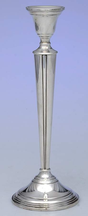 745 (Sterling.Hollowware) Weighted Candlestick by Preisner-1