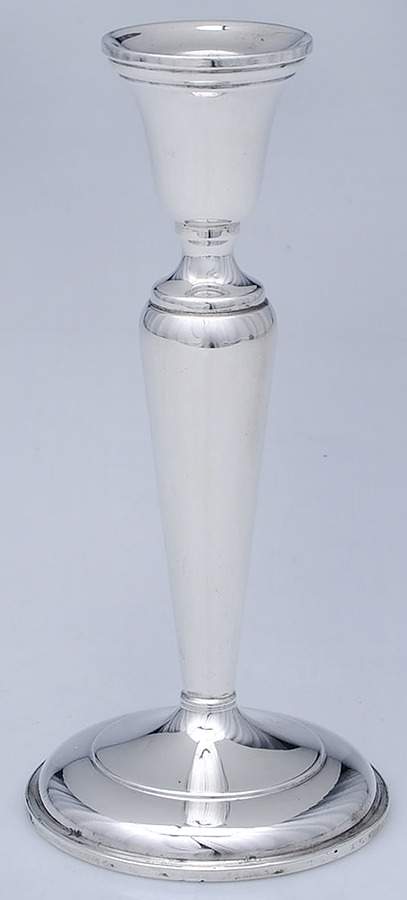 745 (Sterling.Hollowware) Weighted Candlestick by Preisner-1
