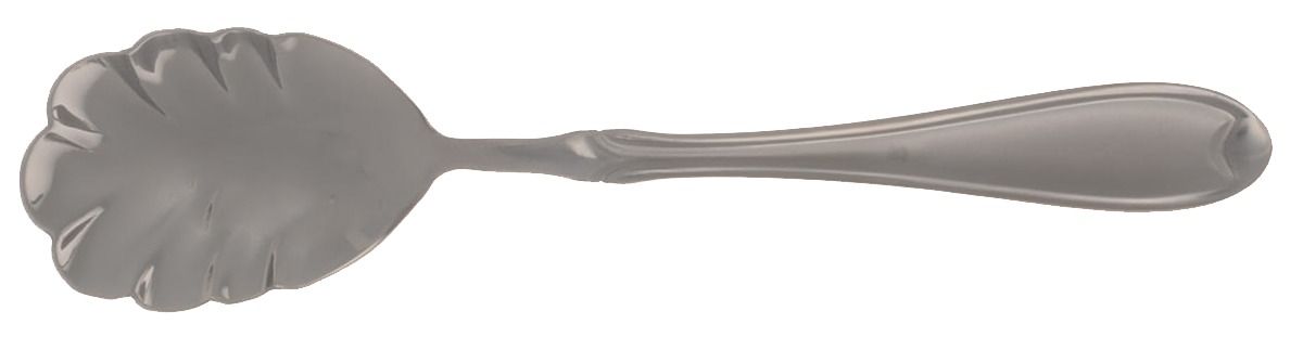 Summerset Frost (Stainless) Sugar Shell Spoon by Pfaltzgraff-1