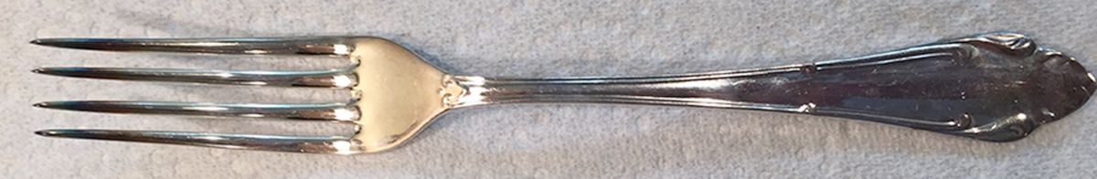 PMV5 (Silverplate) Fork by Prima Silver (Sweden)-1