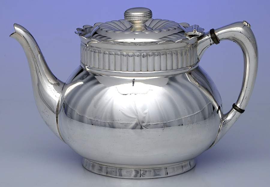 313 (Silverplate, Hollowware) Teapot by Pairpoint Mfg Co-1