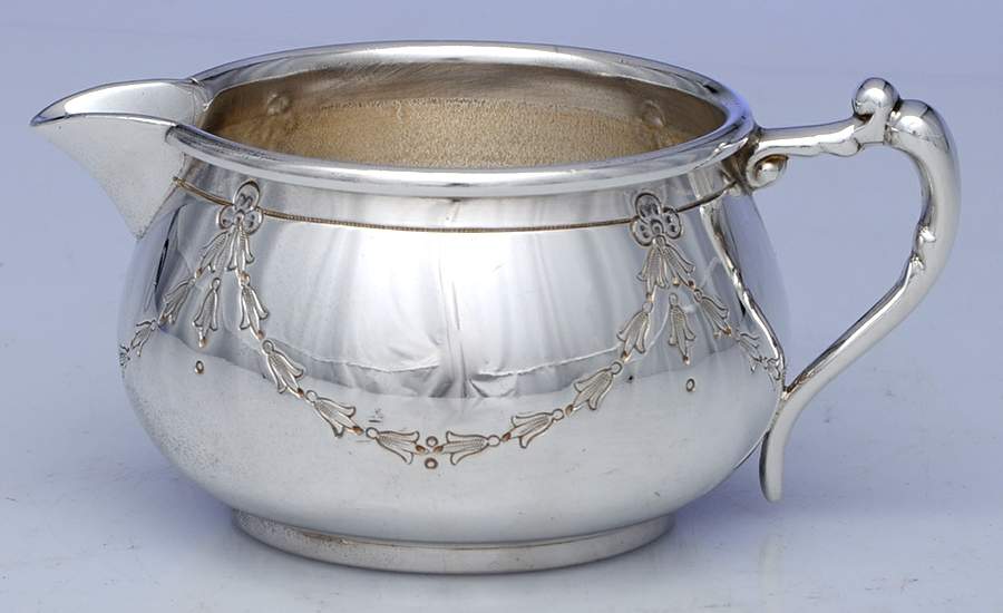 2718 (Silverplate, Hollowware) Creamer by Poole Silver -1