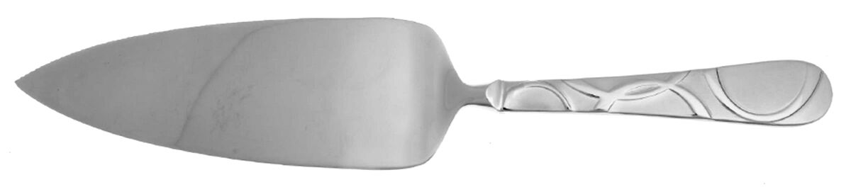 Garland Frost (Stainless) Pie Server with Serrated Stainless Blade HC by Pfaltzgraff-1