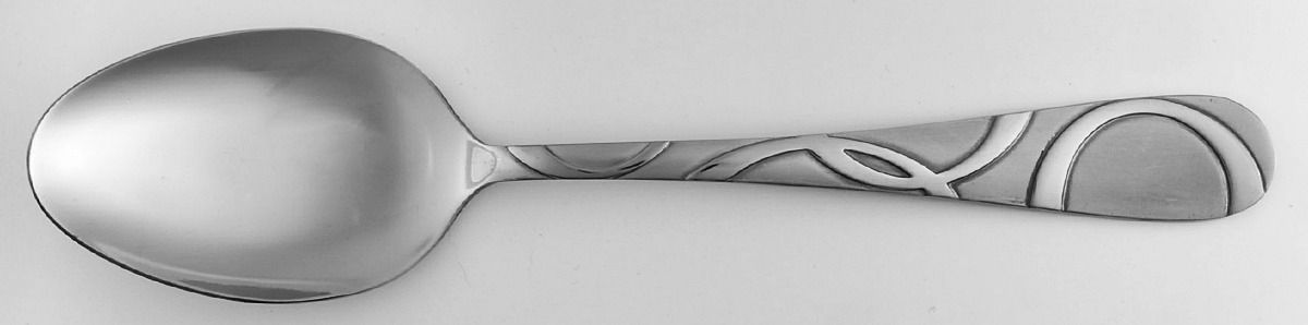 Garland Frost (Stainless) Tablespoon (Serving Spoon) by Pfaltzgraff-1