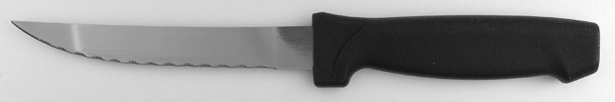 Garland Frost (Stainless) Individual Steak Knife with Pinch Handle by Pfaltzgraff-1