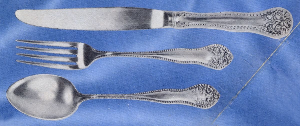Rosa (Sterling) Fork by Pesa-1