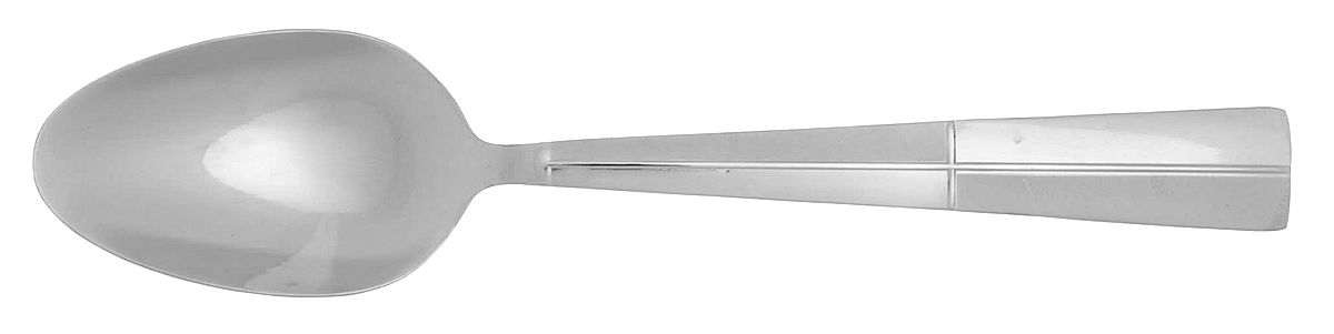 Arabesque Frost (Stainless) Place/Oval Soup Spoon by Pfaltzgraff-1