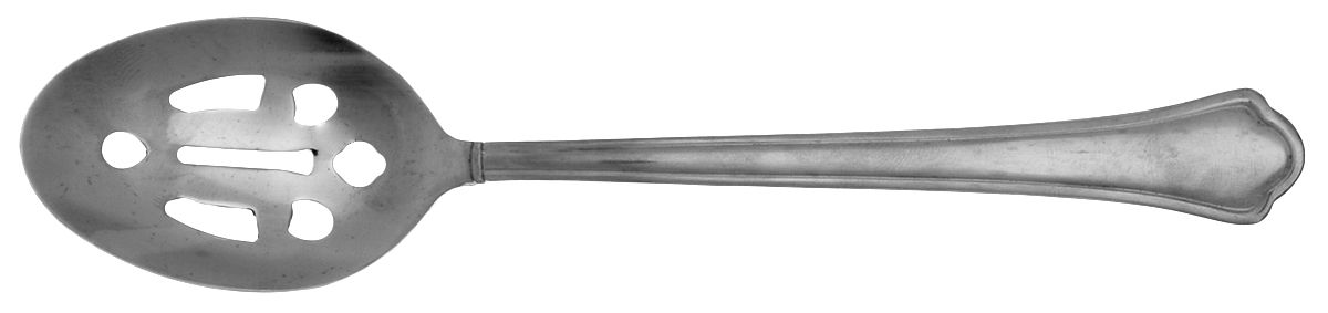 Capri Frost (Stainless) Pierced Tablespoon (Serving Spoon) by Pfaltzgraff-1