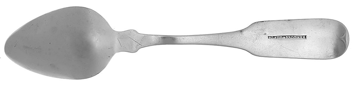 Coin Silver Flatware Teaspoon by Platt & Brother-2