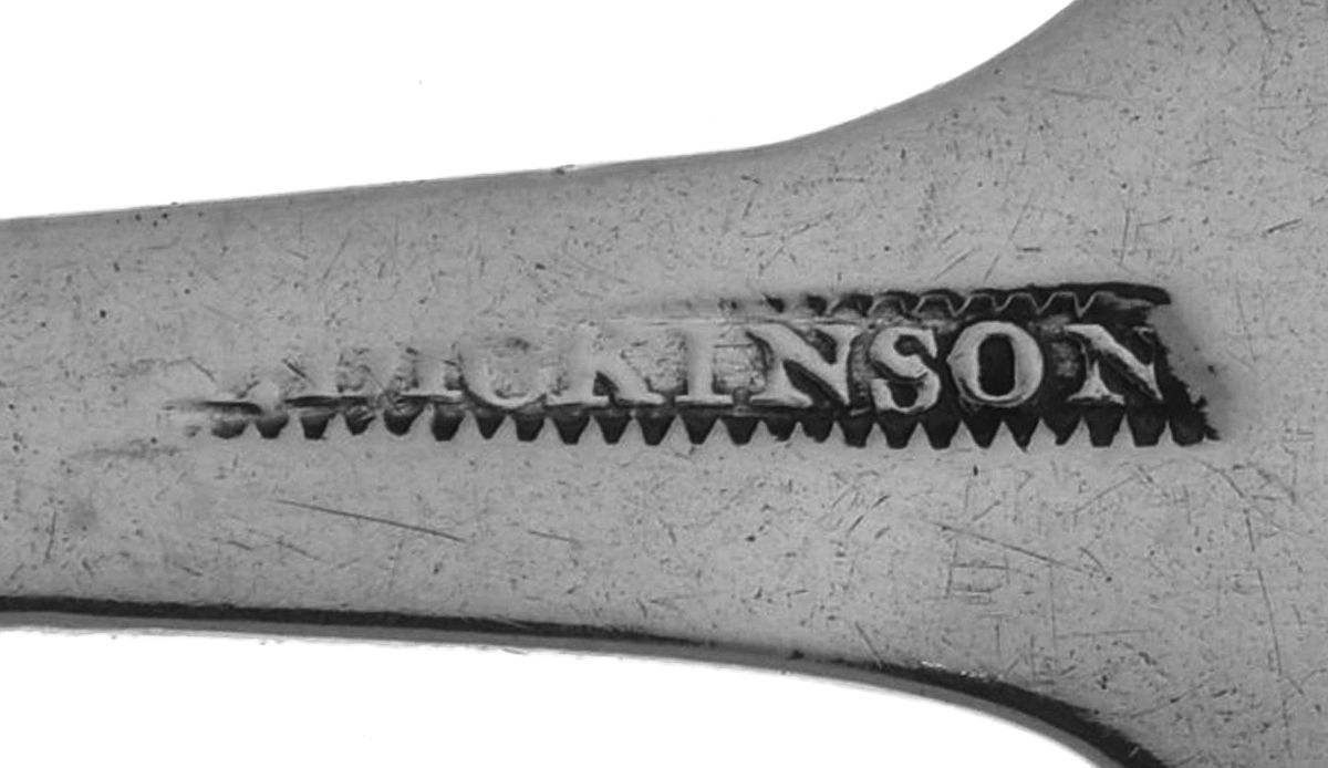 Coin Silver Flatware Teaspoon by Pliny Dickinson-3