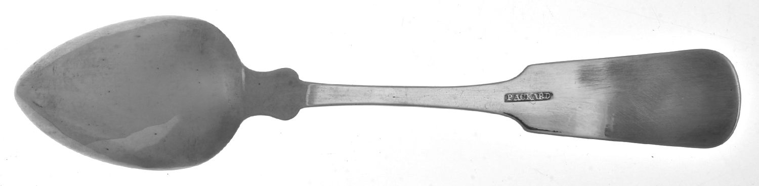 Coin Silver Flatware Teaspoon by Jonathan Packard-2