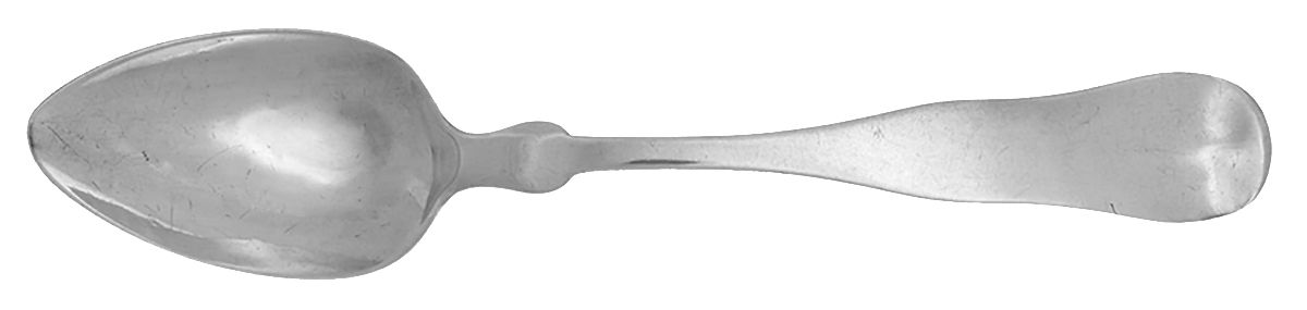 Coin Silver Flatware Teaspoon by G.L. and J.R. Poor-1