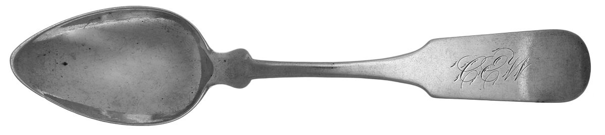 Coin Silver Flatware Teaspoon by Philip B. Segee-1