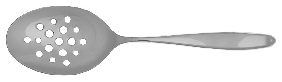 Floret (Stainless) Pierced Tablespoon (Serving Spoon) by Portmeirion-1