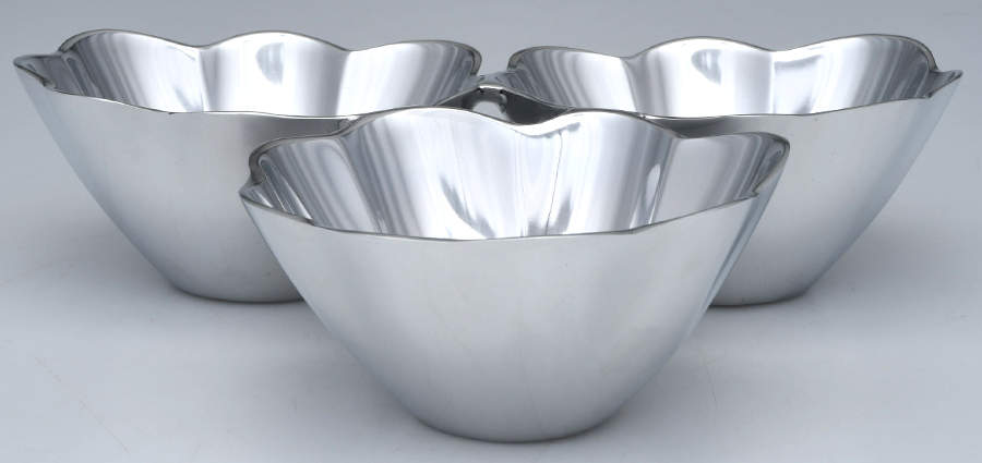 Floret (Hollowware) 3 Section Condiment Set by Portmeirion-1