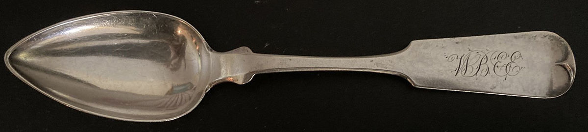 Coin Silver Flatware Teaspoon by Stephen L. Preston-1