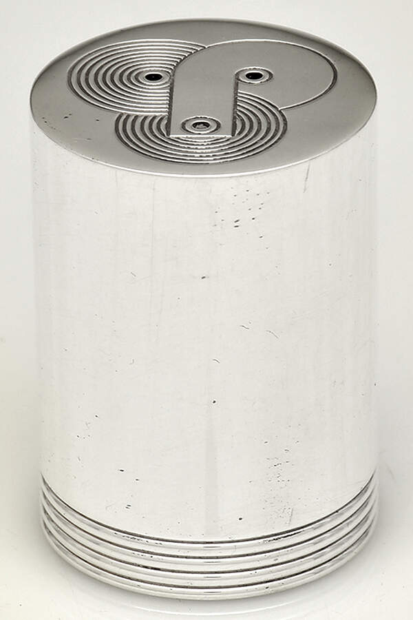 Alpha Nuage (Silverplate, Hollowware) Salt Shaker by Puiforcat-1