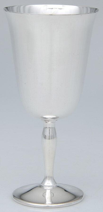 PIM5 (Silverplate, Hollowware) Water Goblet by Pilgrim Silver-1