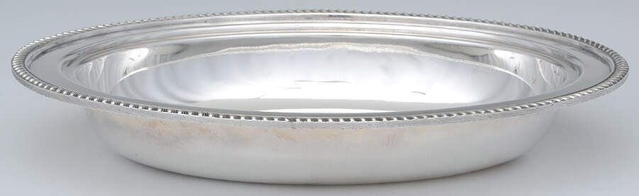 1892 (Silverplate, Hollowware) Double Vegetable Bowl-No Lid by Poole Silver -1