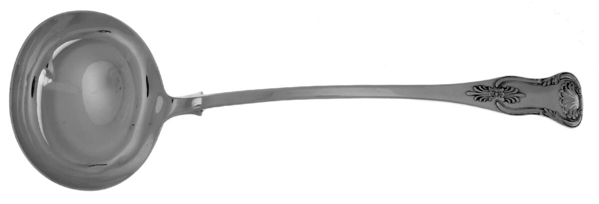 Kings (Sterling) Solid Soup Ladle by P C-1