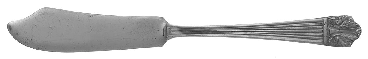 Lady Esther (Silverplate, 1935) Flat Handle Master Butter Knife by Queen Esther-1