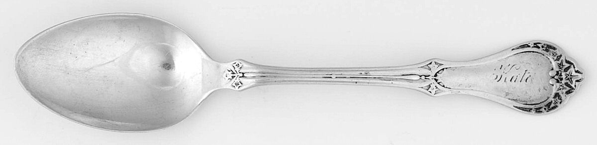 QUR1 (Sterling) Teaspoon by Quintard Bros-1