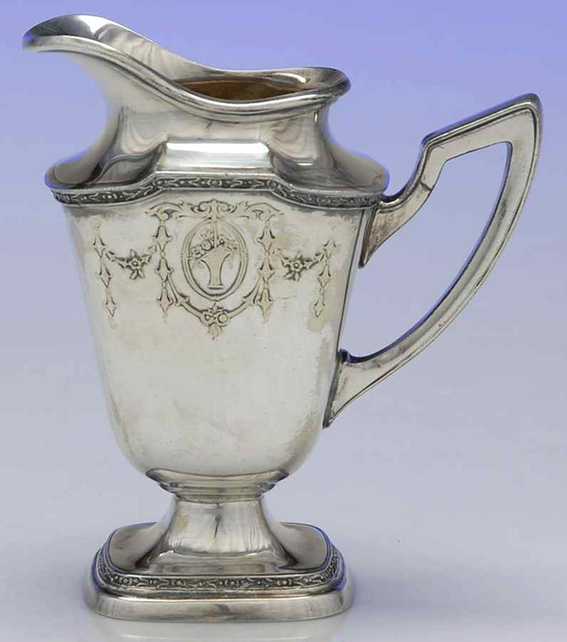 QSC2 (Silverplate, Hollowware) Creamer by Quaker Silver Co Inc-1