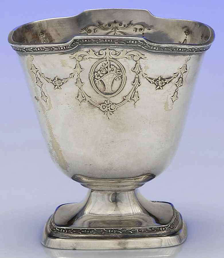 QSC2 (Silverplate, Hollowware) Waste Bowl by Quaker Silver Co Inc-1