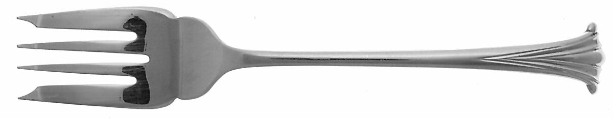 Onslow (Silverplate) Individual Salad Fork by Roberts & Belk-1