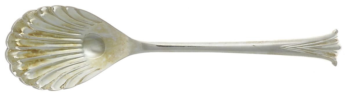 Onslow (Silverplate) Sugar Shell Spoon by Roberts & Belk-1
