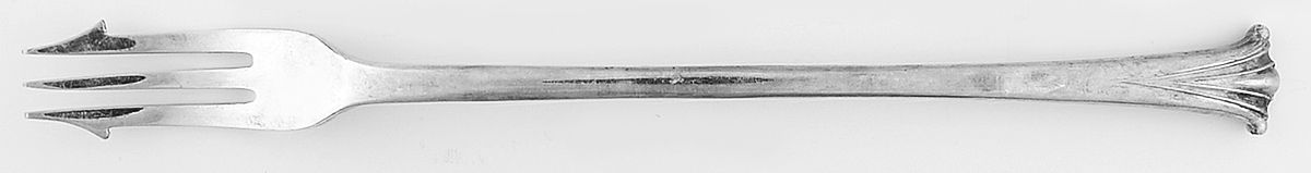 Onslow (Silverplate) Long Handle Pickle/Olive Fork by Roberts & Belk-1
