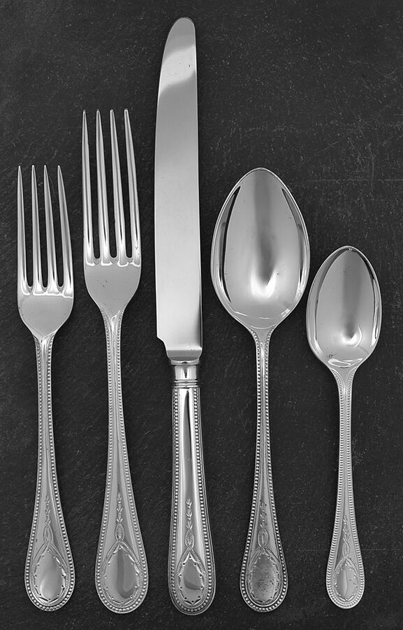 Hester Bateman (Silverplate) 5 Piece Place Setting by Roberts & Belk-1