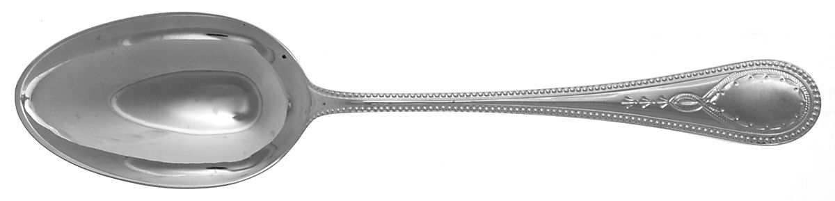 Hester Bateman (Silverplate) Place/Oval Soup Spoon by Roberts & Belk-1