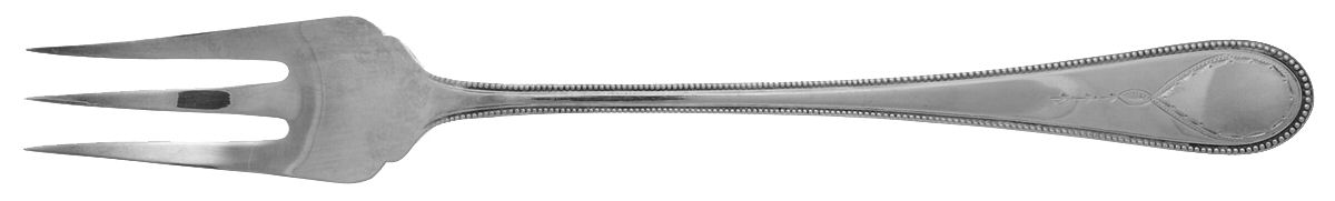 Hester Bateman (Silverplate) Large Solid Serving Fork by Roberts & Belk-1