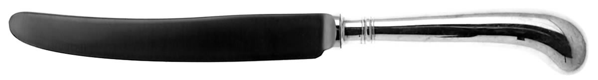 Rattail (SILVERPLATE) New French Hollow Pistol Knife by Roberts & Belk-1