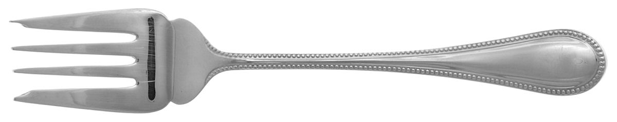Bead (Silverplate) Individual Salad Fork by Roberts & Belk-1