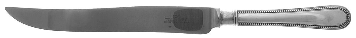 Bead (Silverplate) Large Stainless Blade Roast Carving Knife by Roberts & Belk-1