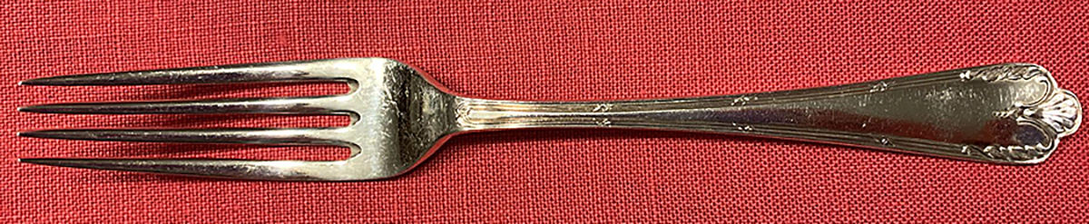 Louis Seize (Silverplate) Fork by Roberts & Belk-1