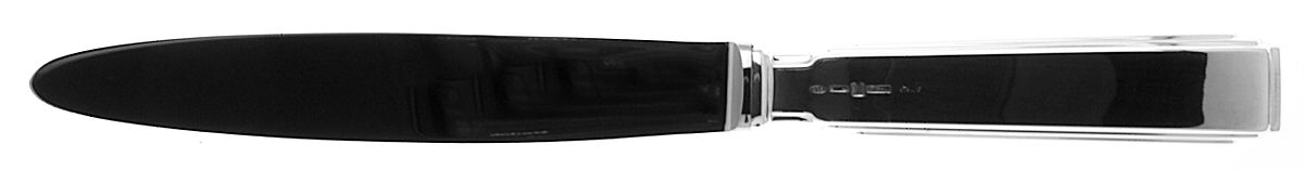 Art Deco (Sterling), Italy Modern Hollow Knife by Ricci (Argentieri)-1
