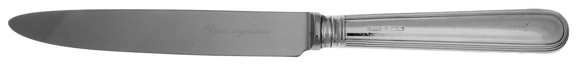 Ascot (Silverplate) New French Hollow Knife by Ricci (Argentieri)-1
